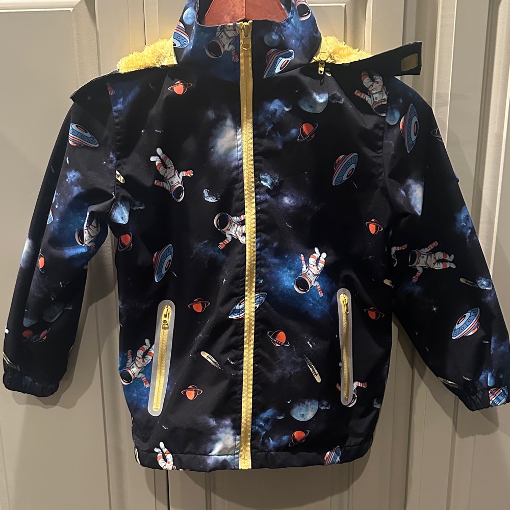 Space Adventure Kids Jacket with Astronauts